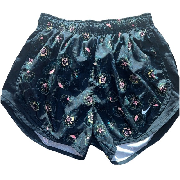 Nike Dri-Fit Tempo Athletic Running Shorts Women's Size Small Lot Of 2 Floral - Picture 2 of 9